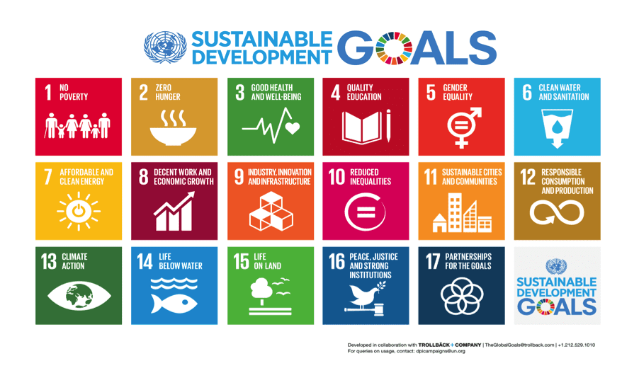 Sustainable development goals