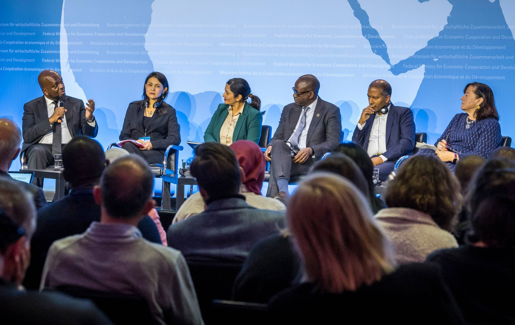 Discussion panel at the BMZ event Rethinking development policy: How to confront coloniality.