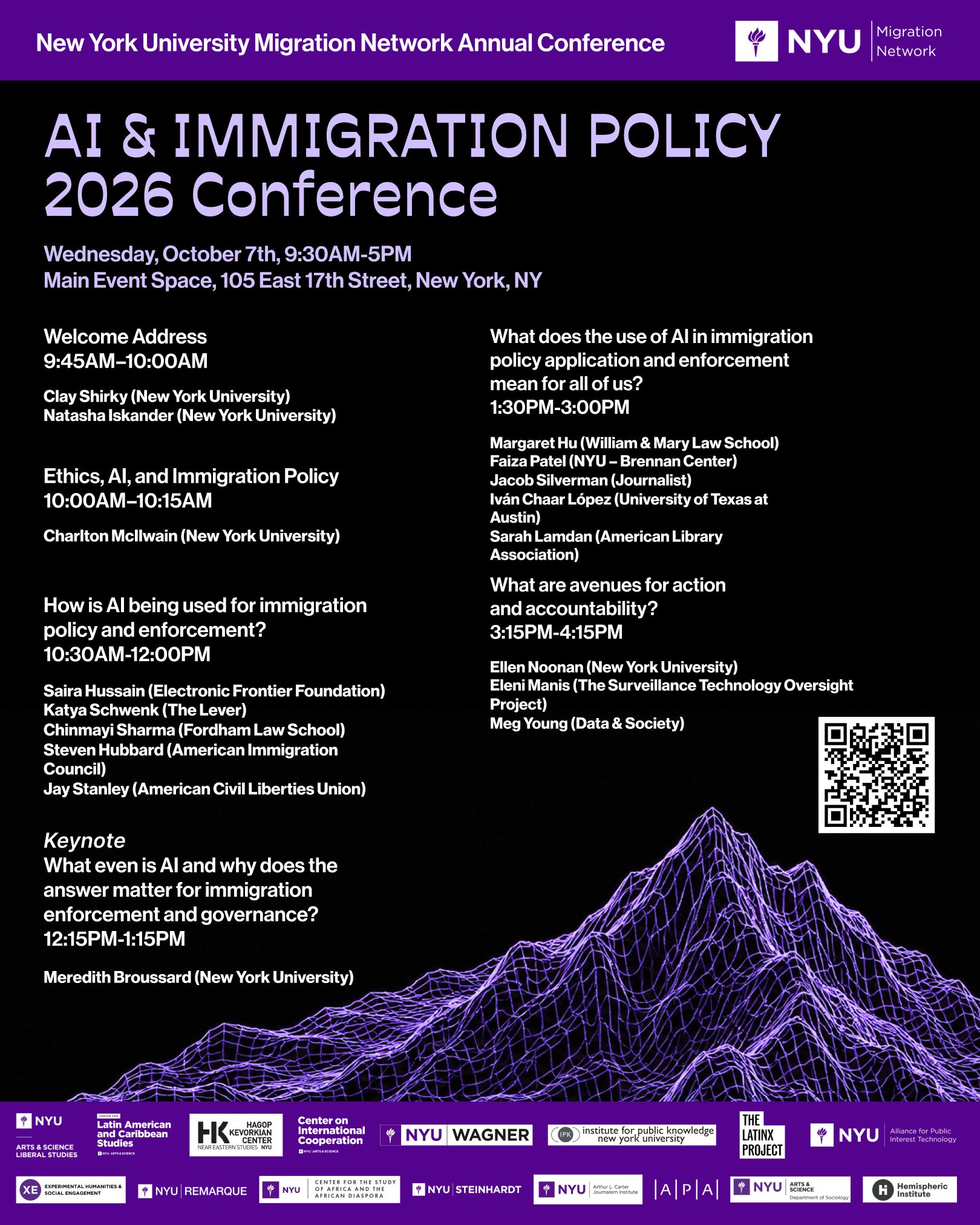 Event flyer.