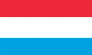 The flag of Luxembourg