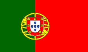 The flag of Portugal
