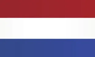 The flag of The Netherlands