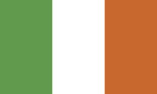 The flag of Ireland