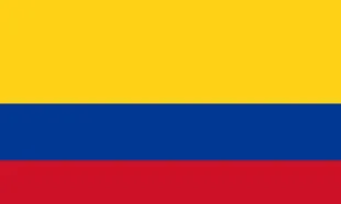 The flag of Colombia