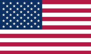 The flag of United States