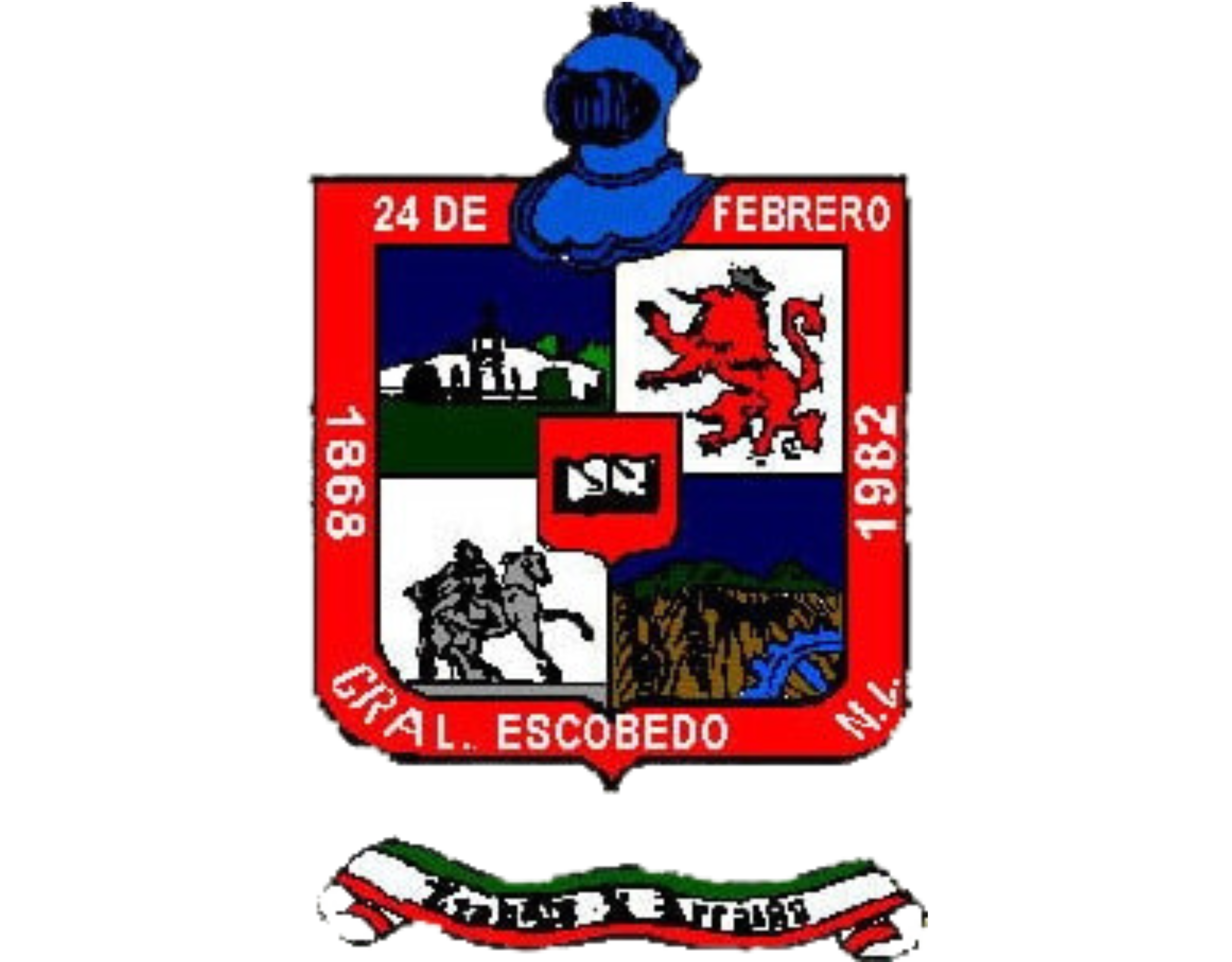 The flag of Escobedo, Mexico