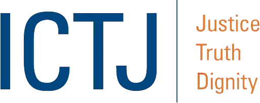 ICTJ logo next to Justice Truth and Dignity