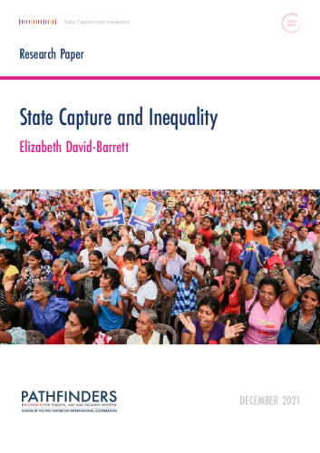 Front page of State Capture and Inequality