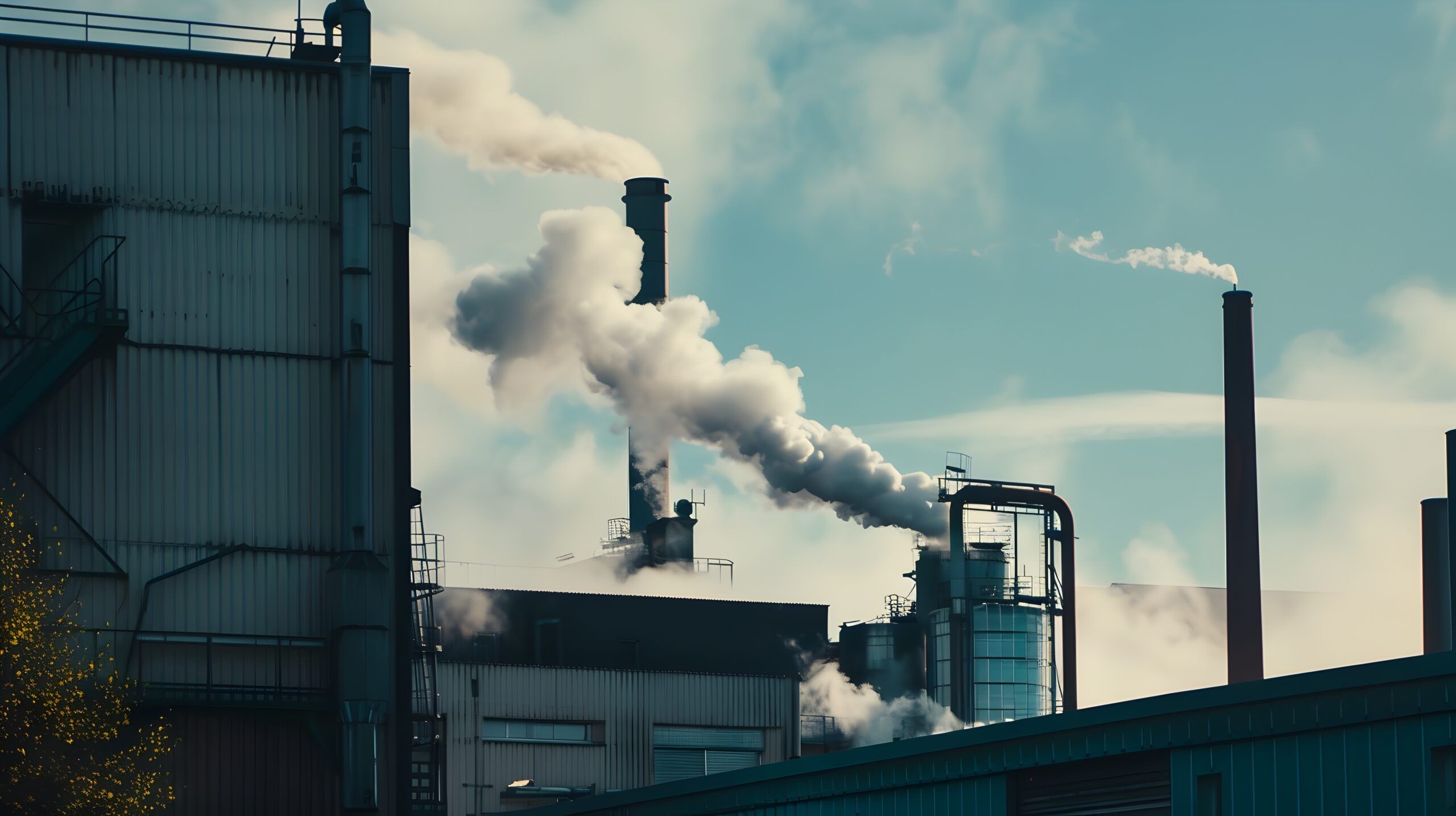 Taxing Carbon Emissions at the Source:A Documentary Photographic of the Industrial Landscape