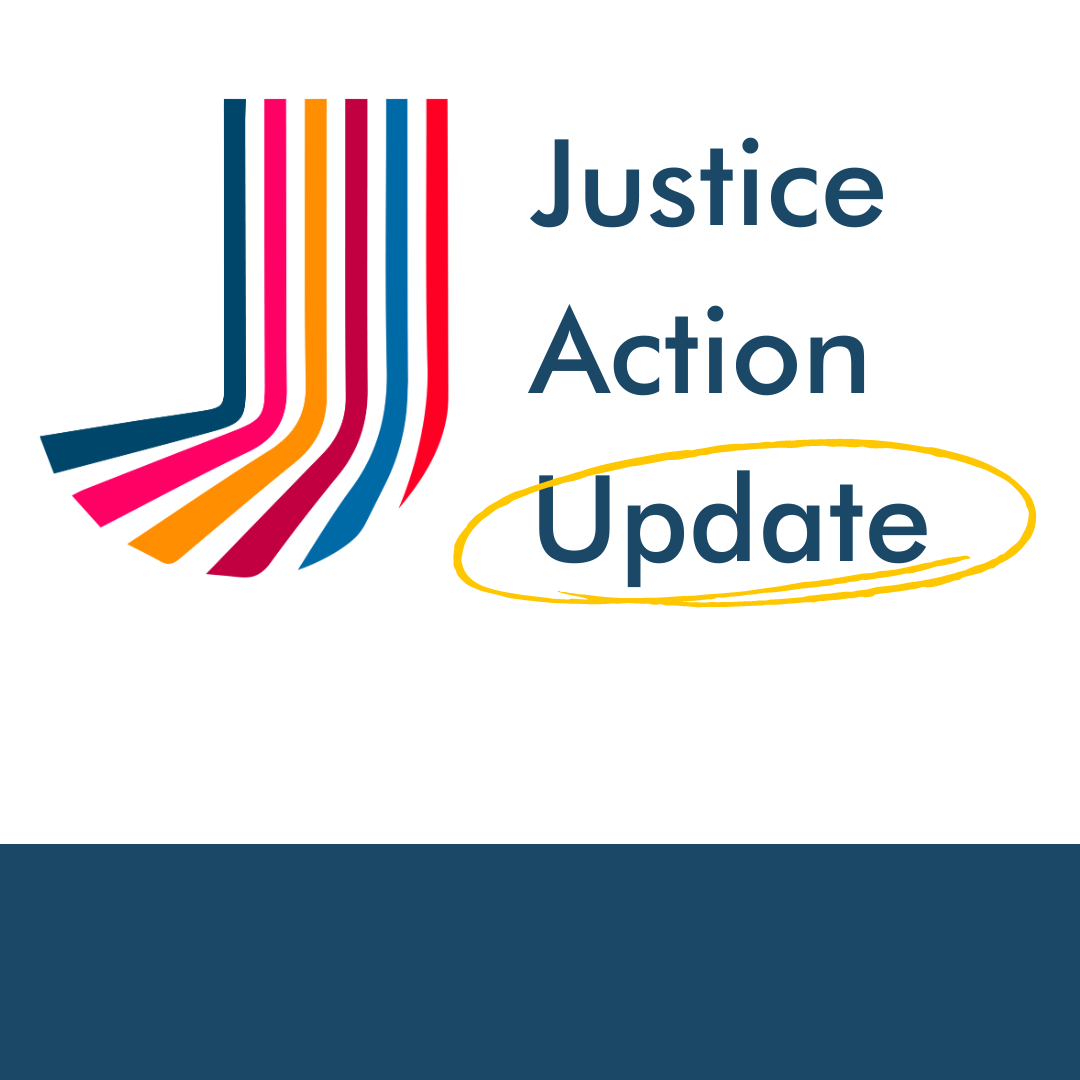 Front page of Justice Action Update #6—June 2024 