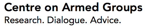 Centre on Armed Groups logo. Research. Dialogue. Advice.