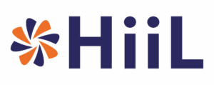 HiiL logo with circular graphic besides it.