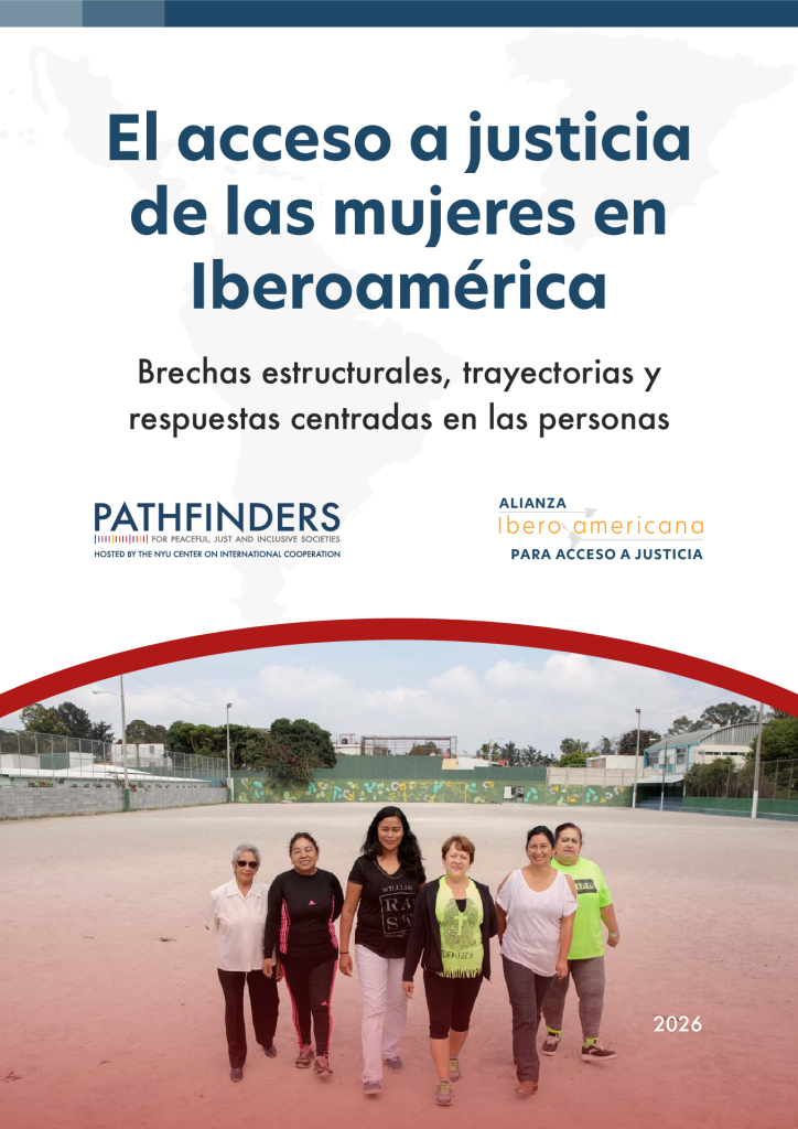 Front page of Women's Access to Justice in Ibero-America 