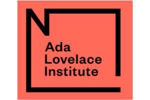 Text: Ada Lovelace Institute text inside a square line box.