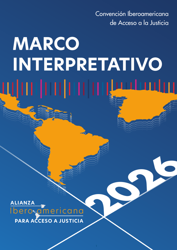 Front page of Marco Interpretativo de la Convención Iberoamericana de Acceso a la Justicia